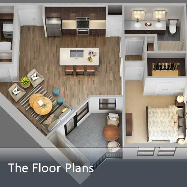 Spacious Floor Plans